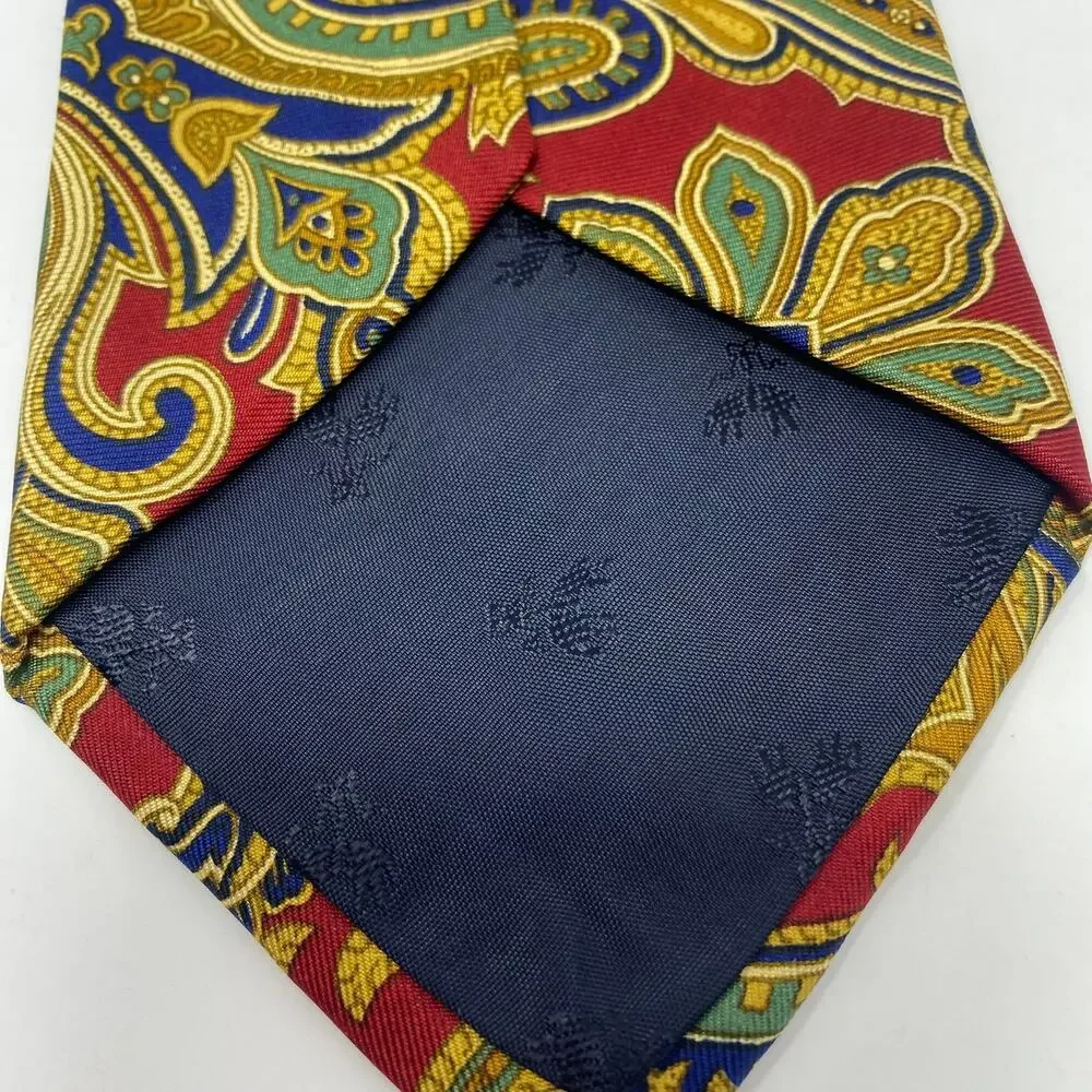 Brooks Brothers Makers And Merchants Multicolor Patterned‎ 58x3.5